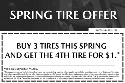 Spring Tire Offer
