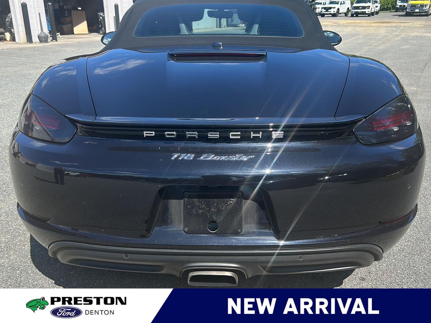 2017 Porsche 718 Boxster Roadster