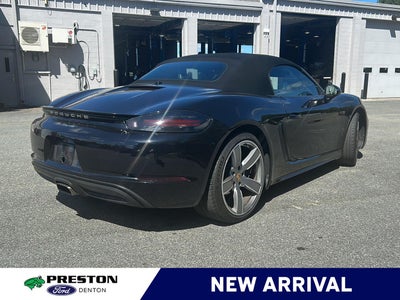 2017 Porsche 718 Boxster Roadster