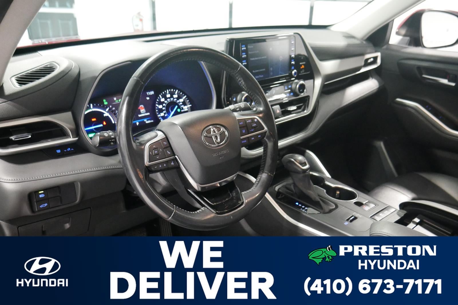 2021 Toyota Highlander Hybrid XLE