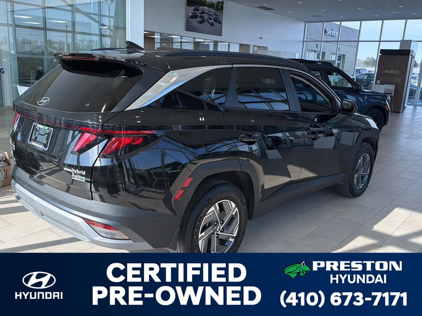 2025 Hyundai Tucson Hybrid Blue