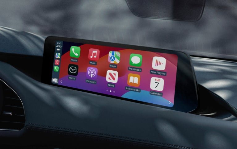 2025 Mazda 3 Sedan -Apple CarPlay Integration Feature | Preston Mazda in Hurlock MD