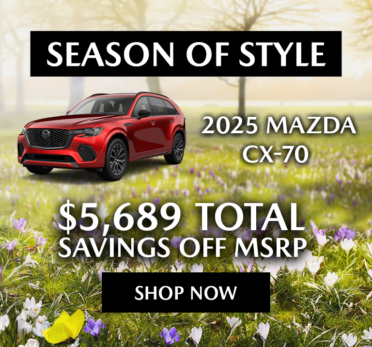 $5,689 off MSRP | 2025 Mazda CX-70