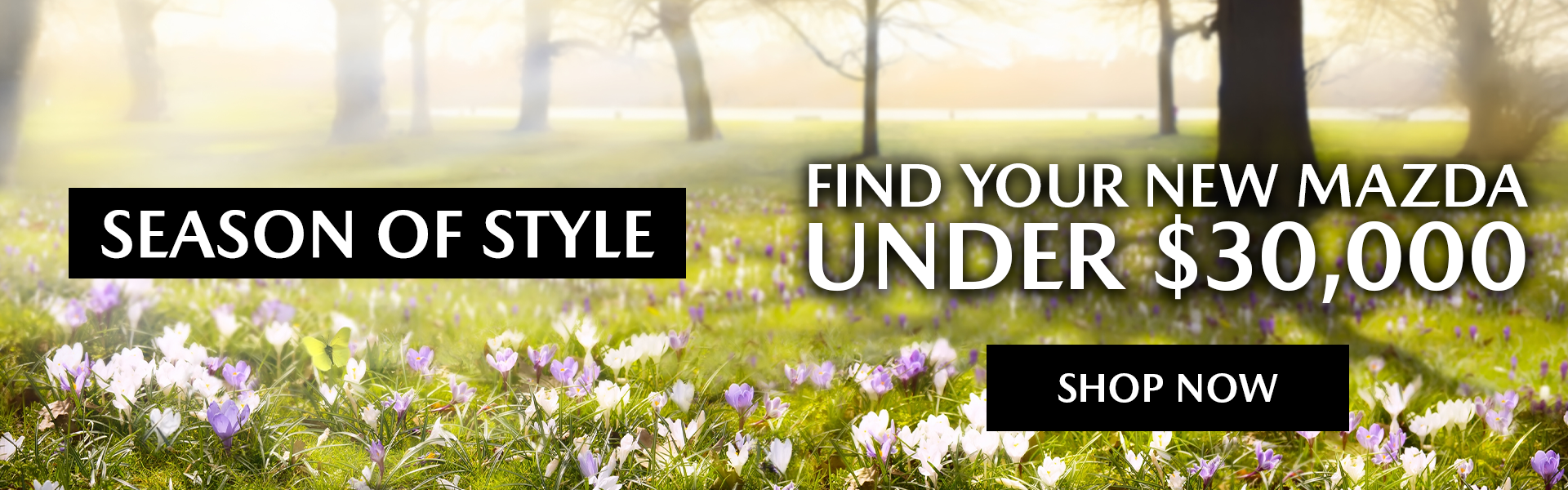 Find Your New Mazda Under $30,000