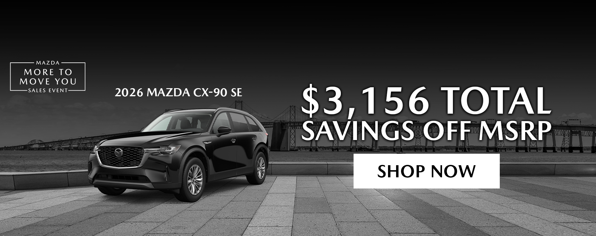$3,156 off MSRP | 2026 Mazda CX-90 Select