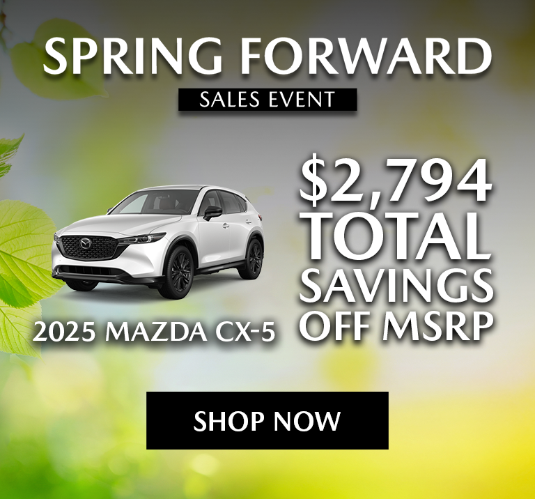 $2,794 off MSRP 2025 Mazda CX-5 2.5 S Select Package