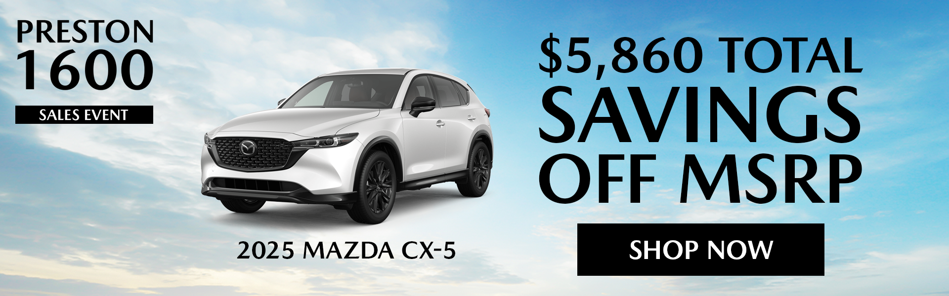 $5,860 off MSRP | 2025 CX-5